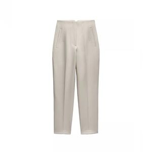 Zara Cream Women's Trousers
